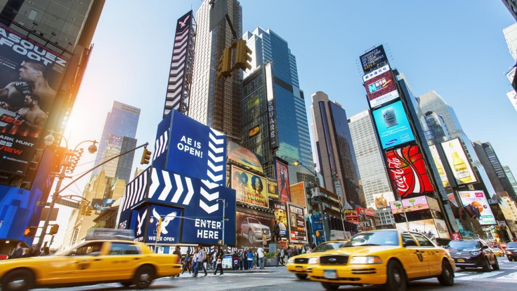 Cinco segredos da Times Square